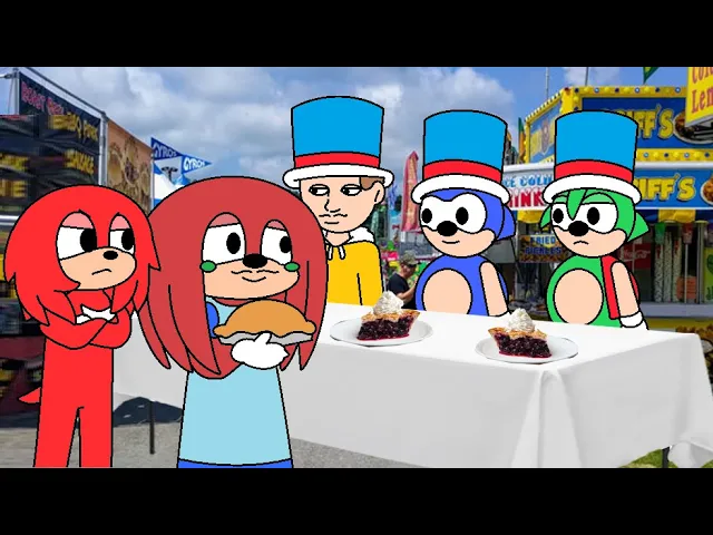 Sonic the Hedgehog Enters A 🥧 Bake-Off 🥧 At The County Fair With His Gay Lover Bartleby Montclair 👬